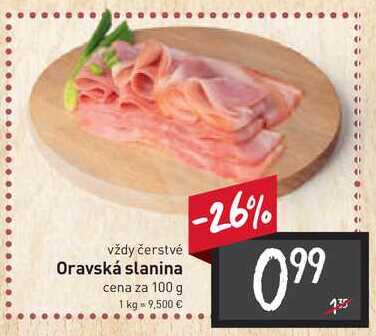 Oravsk Slanina G V Akcii Zlacnene Sk