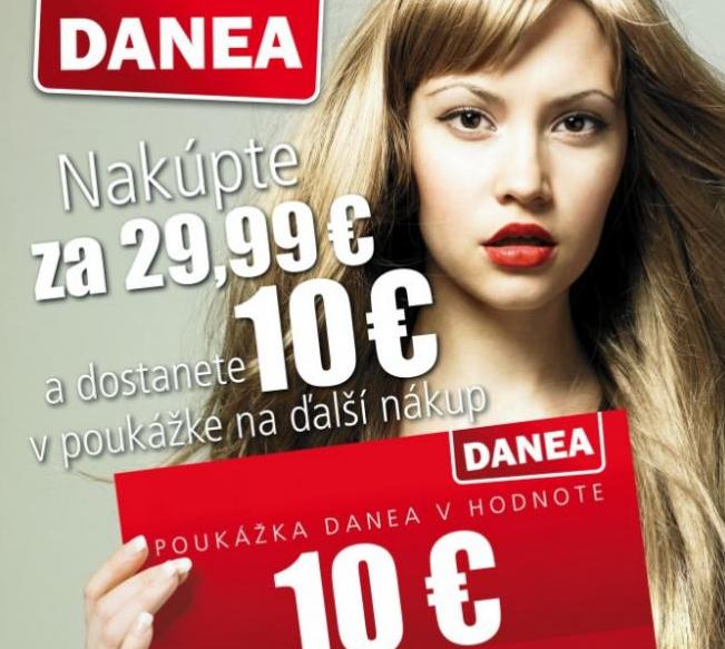 Poukážka na 10€ v Danea!