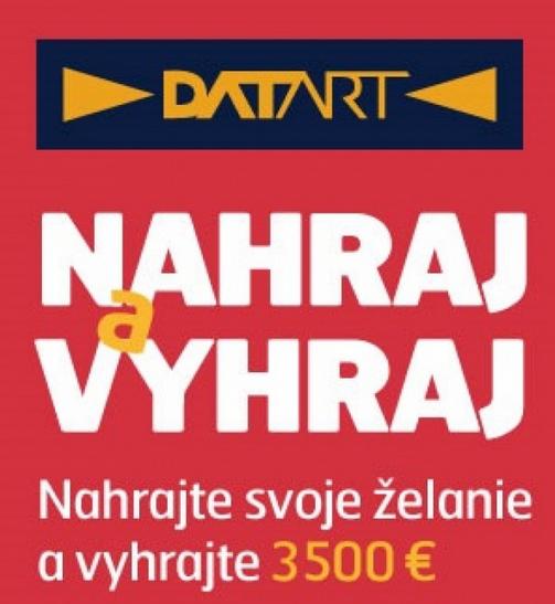 Nahraj a vyhraj s Datartom!