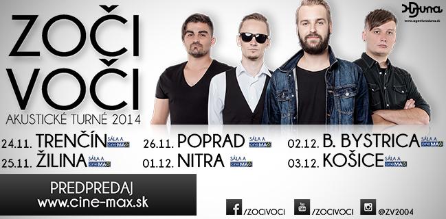 ZOČI VOČI - AKUSTICKÉ TURNÉ