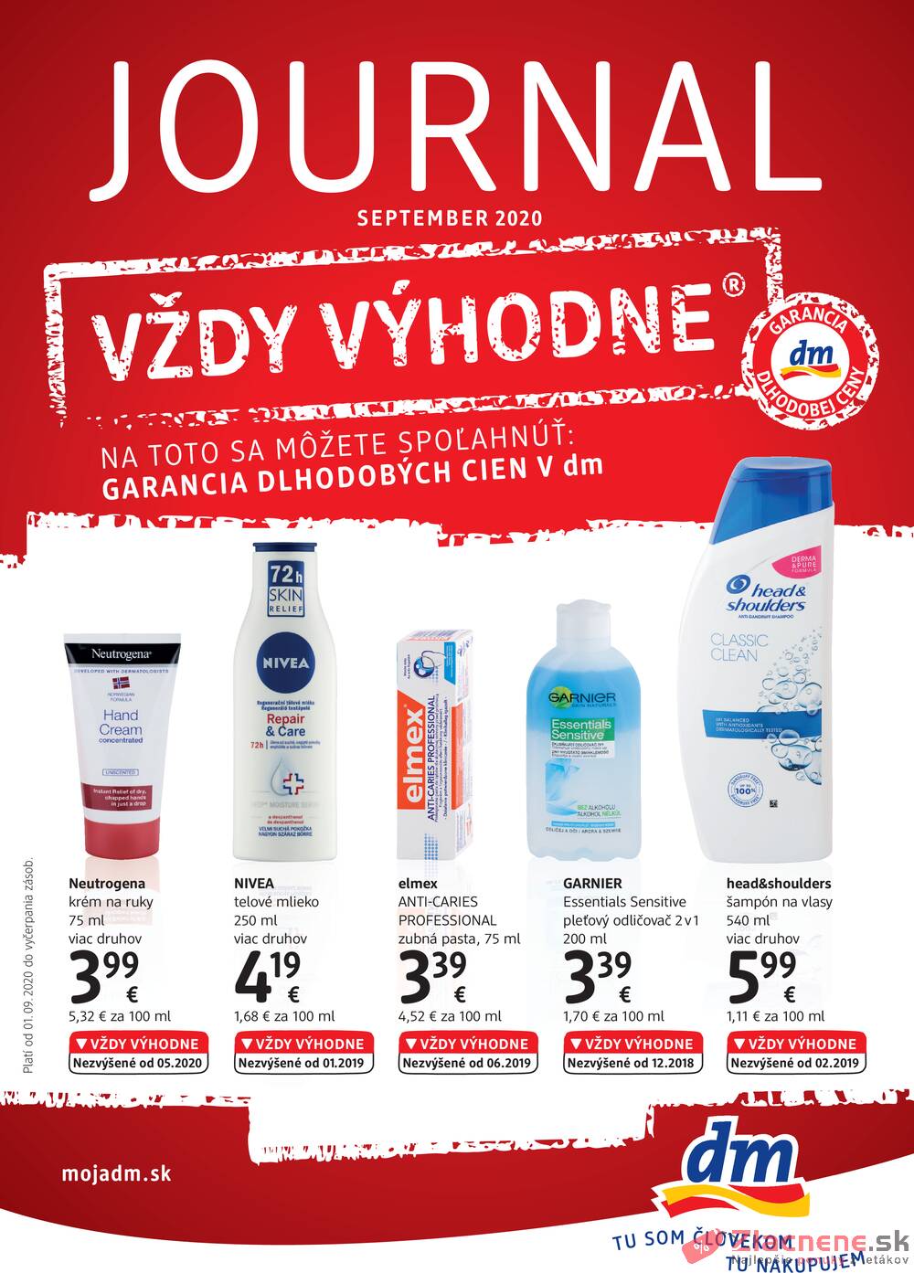 Leták dm drogerie markt - DM drogerie od 1.9. do 30.9.2020 - strana 1 Leták dm drogerie markt - DM drogerie od 1.9. do 30.9.2020 - strana 1