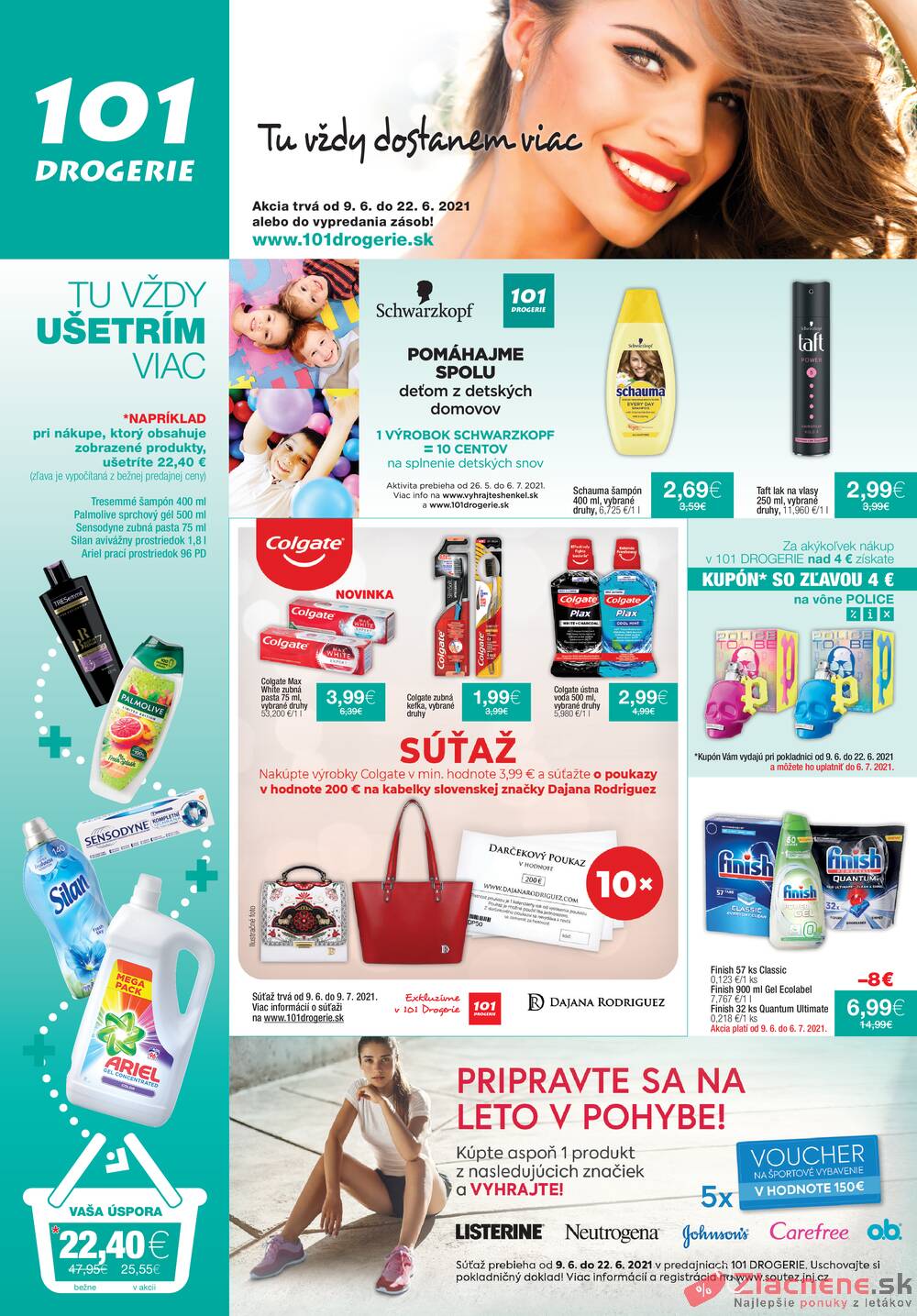 Leták 101 DROGERIE - 101 drogerie od 9.6. do 22.6.2021 - strana 1 Leták 101 DROGERIE - 101 drogerie od 9.6. do 22.6.2021 - strana 1
