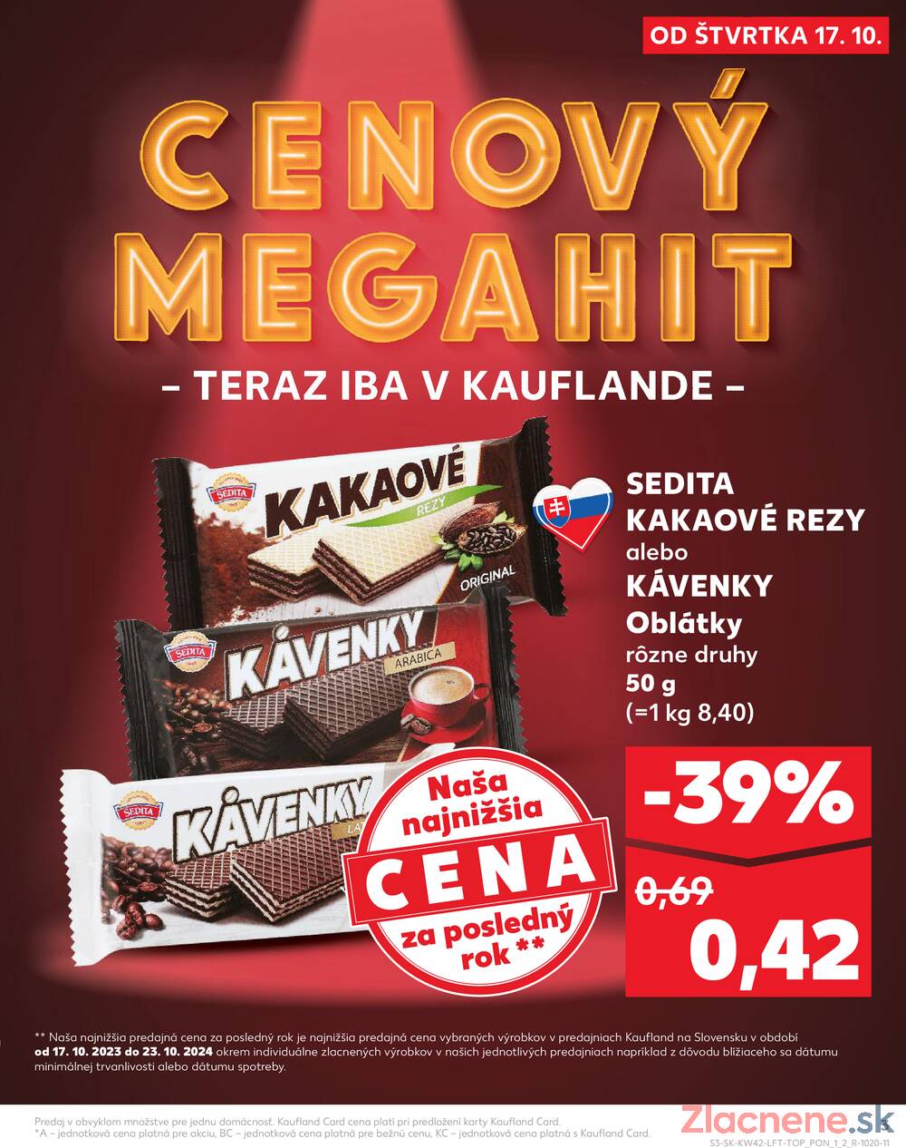 Leták Kaufland - Kaufland 17.10. - 23.10. - Kaufland Bratislava - Rača - strana 3