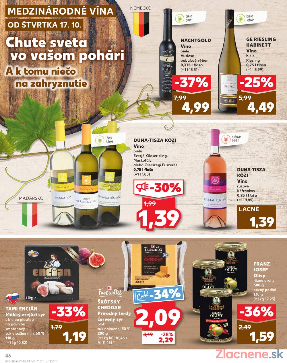 Leták Kaufland - Kaufland 17.10. - 23.10. - Kaufland Bratislava - Rača - strana 46