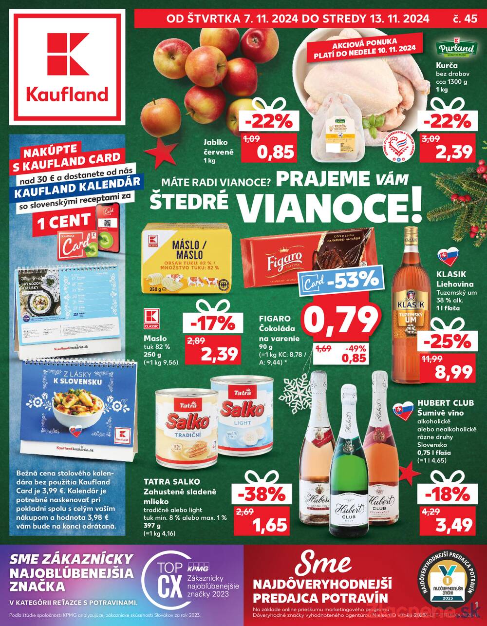 Leták Kaufland - Kaufland 7.11. - 13.11. - Kaufland Trebišov - strana 1