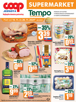 Leták COOP II. do 20.11.