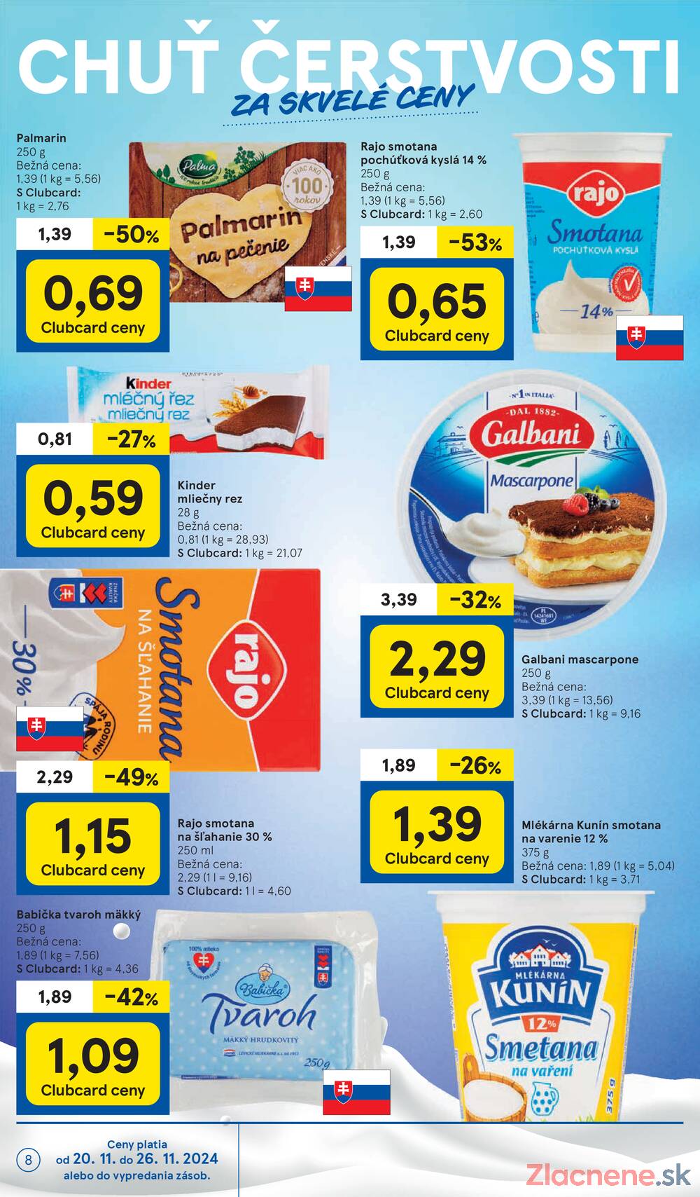 Leták Tesco - Tesco supermarkety od 20.11. do 26.11.2024 - strana 8