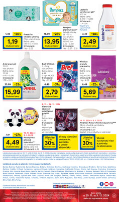 Tesco supermarkety od 20.11. do 26.11.2024