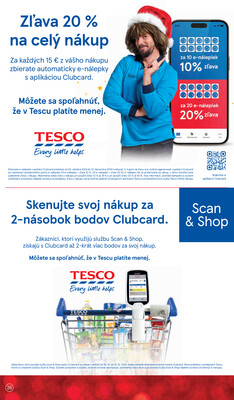 Tesco supermarkety od 20.11. do 26.11.2024