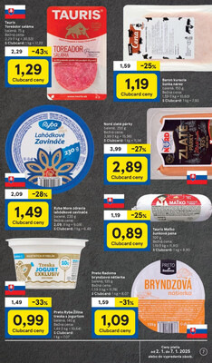 Tesco supermarkety od 2.1. do 7.1.2025