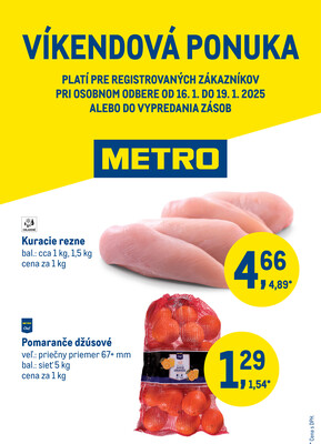 METRO : 5 letákov