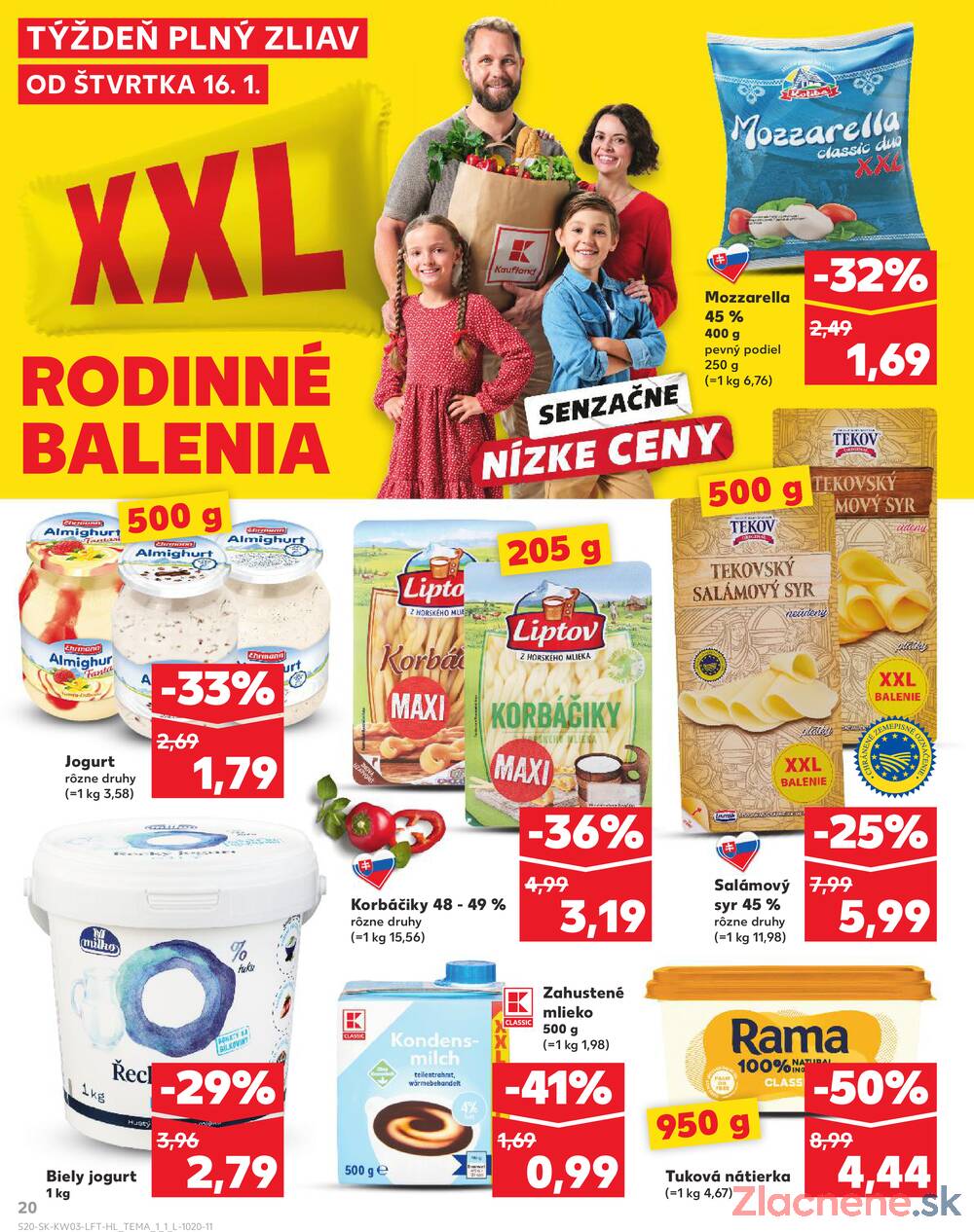 Leták Kaufland - Kaufland 16.1. - 22.1. - Kaufland Tvrdošín - strana 20