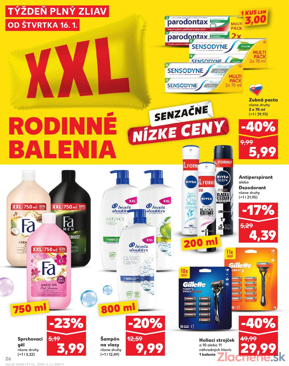 Leták Kaufland - Kaufland 16.1. - 22.1. - Kaufland Tvrdošín - strana 26