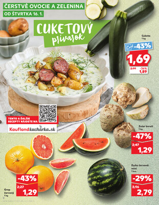 Kaufland 16.1. - 22.1. - Kaufland Tvrdošín