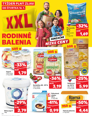 Kaufland 16.1. - 22.1. - Kaufland Tvrdošín