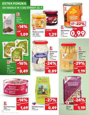 Kaufland 16.1. - 22.1. - Kaufland Tvrdošín