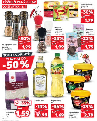 Kaufland 16.1. - 22.1. - Kaufland Dubnica nad Váhom