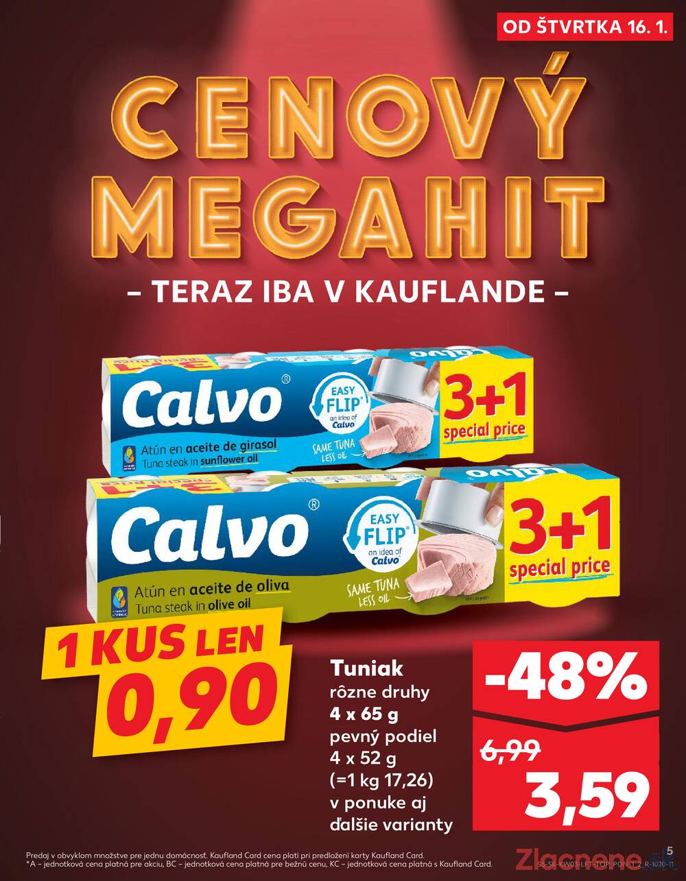 Leták Kaufland - Kaufland 16.1. - 22.1. - Kaufland Trebišov - strana 5