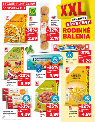 Kaufland 16.1. - 22.1. - Kaufland Poprad - Jiřího Wolkera