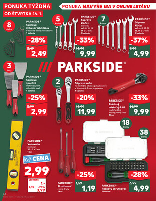 Kaufland 16.1. - 22.1. - Kaufland Topoľčany