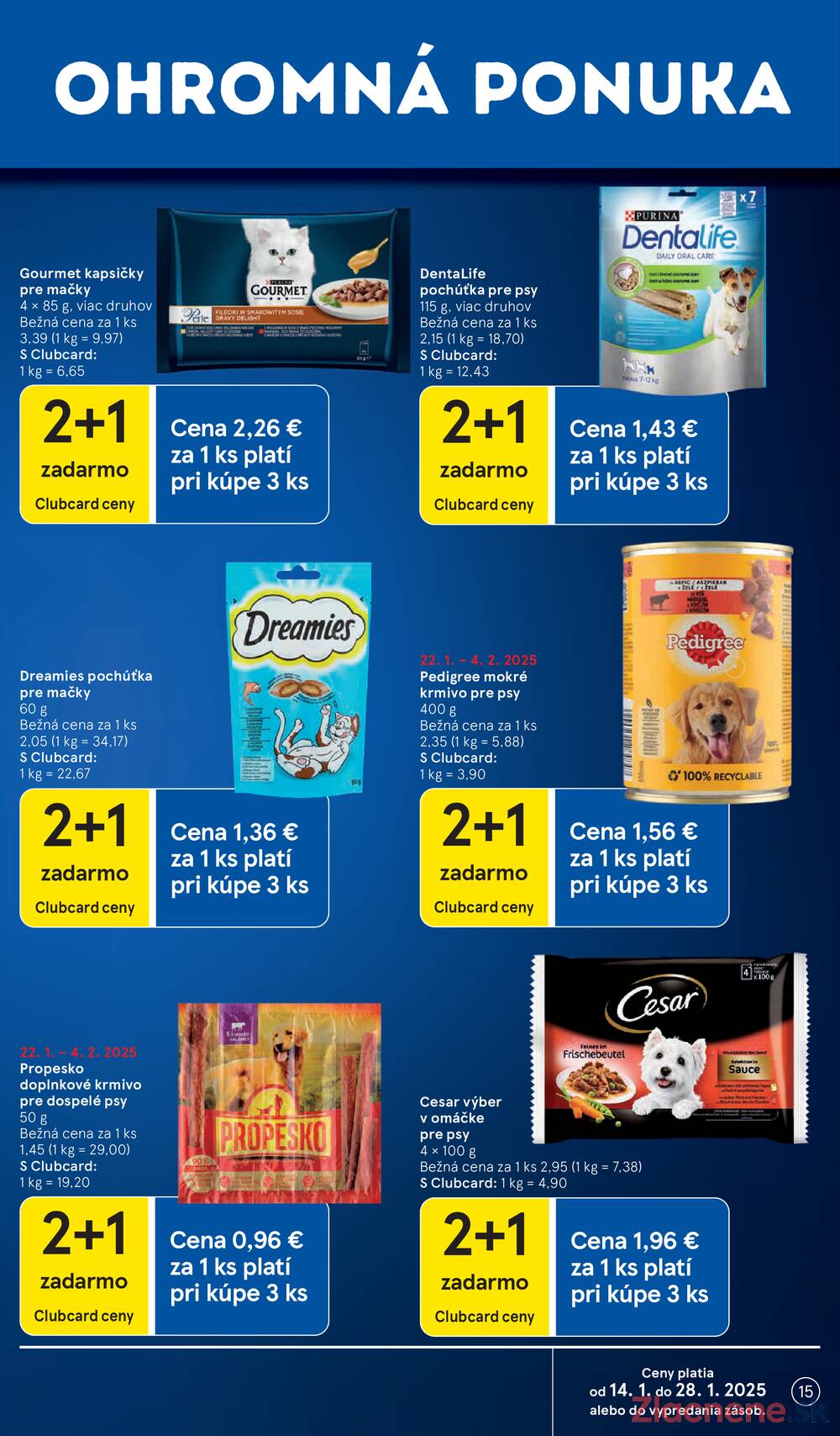 Leták Tesco - Tesco malé hypermarkety od 22.1. do 28.1.2025 - strana 15