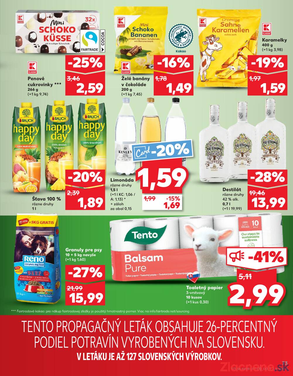 Leták Kaufland - Kaufland 30.4. - 6.5. - Kaufland Vranov nad Topľou - strana 73