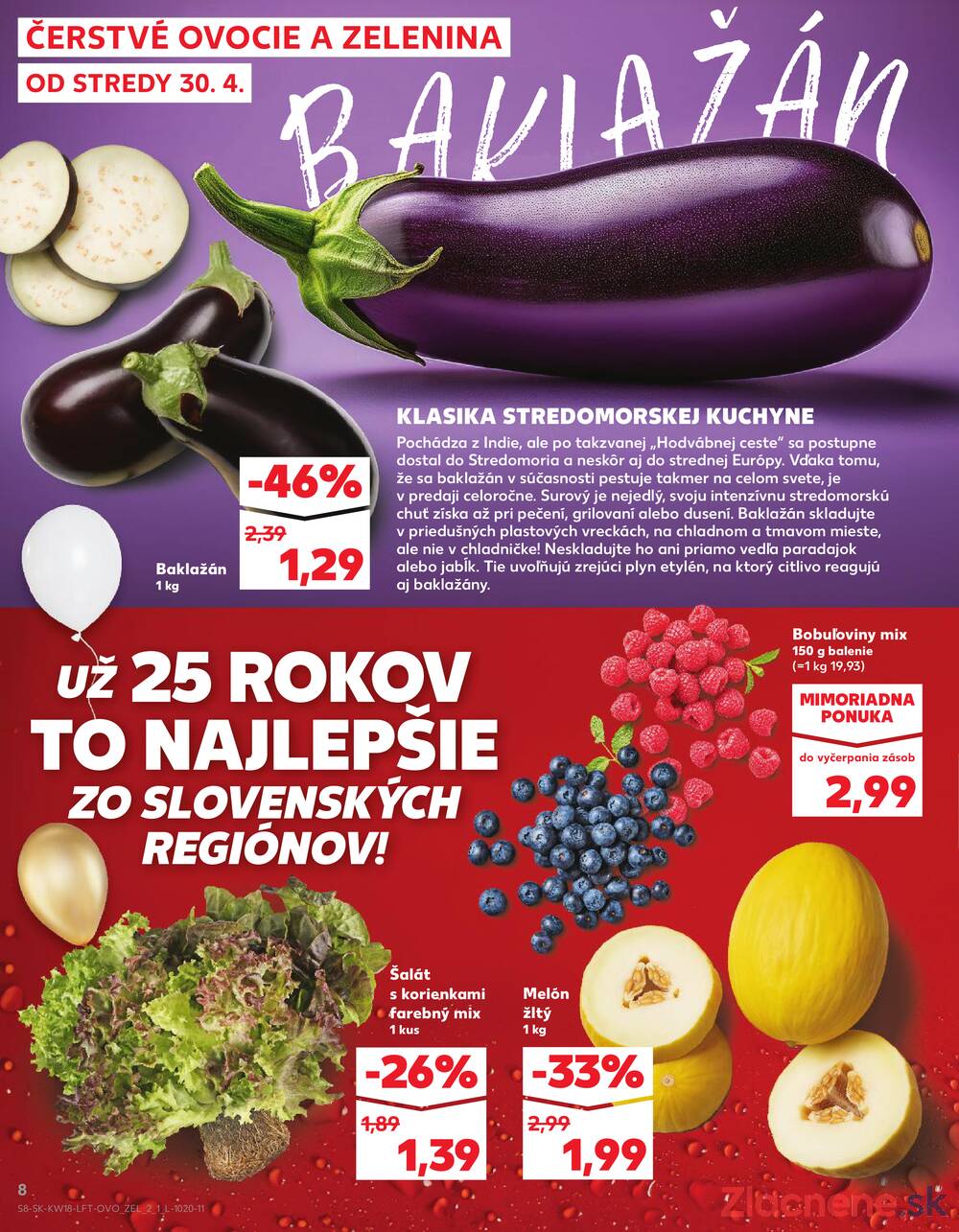 Leták Kaufland - Kaufland 30.4. - 6.5. - Kaufland Bardejov - strana 8