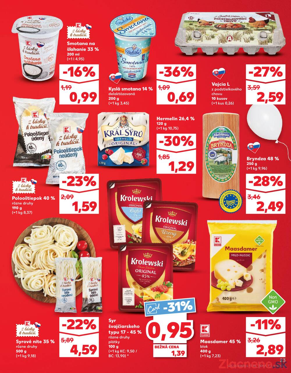 Leták Kaufland - Kaufland 30.4. - 6.5. - Kaufland Bardejov - strana 23