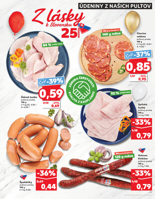 Kaufland 30.4. - 6.5. - Kaufland Bardejov