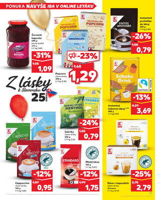 Kaufland 30.4. - 6.5. - Kaufland Bardejov