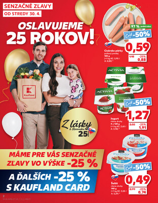 Kaufland 30.4. - 6.5. - Kaufland Nové Mesto nad Váhom