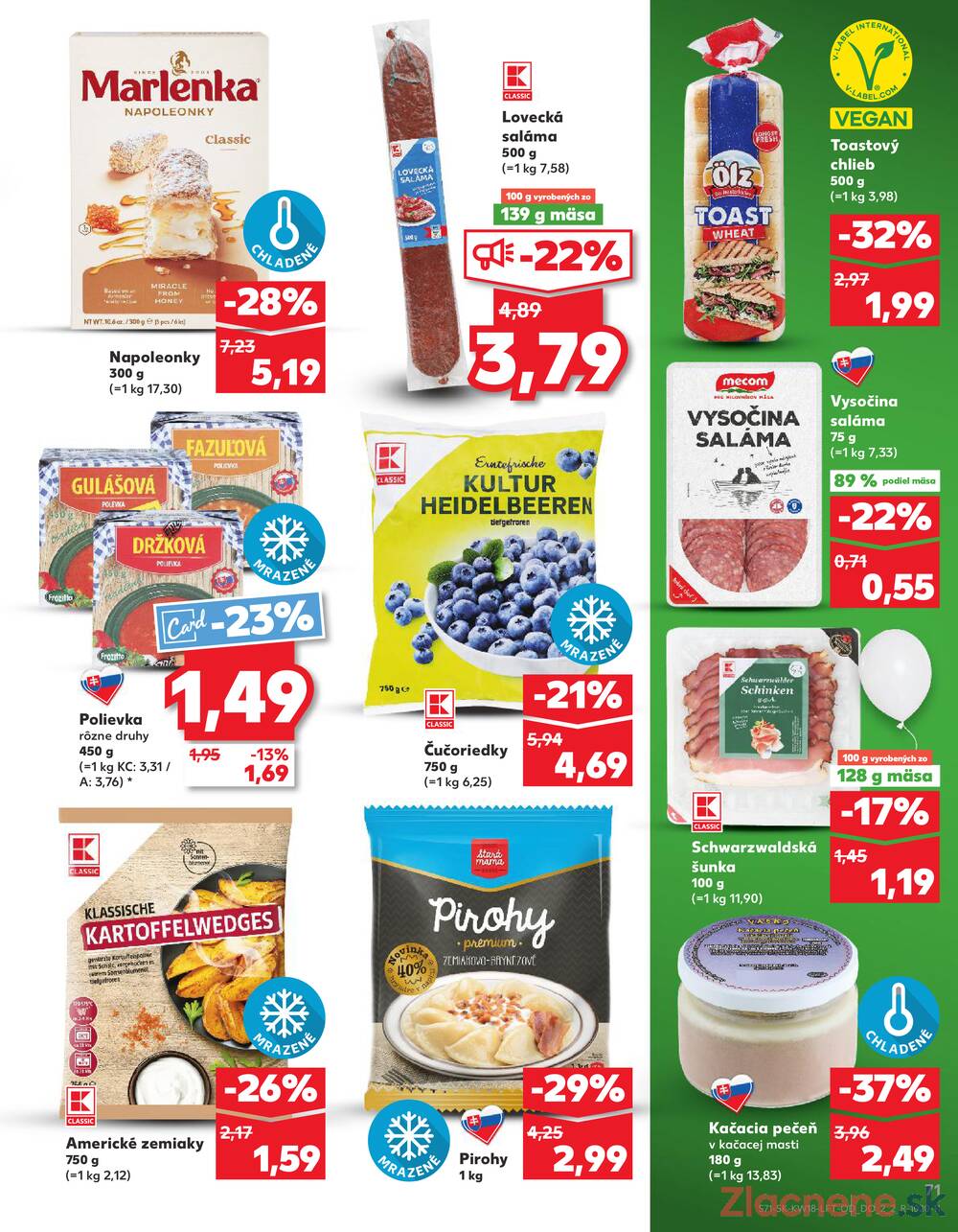 Leták Kaufland - Kaufland 30.4. - 6.5. - Kaufland Bratislava - Petržalka - strana 71