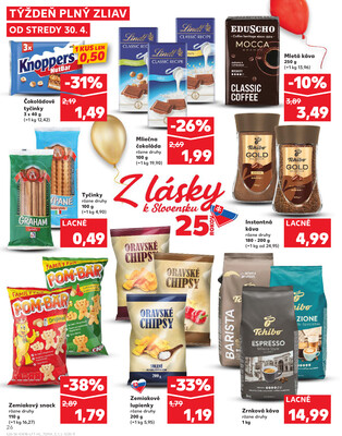 Kaufland 30.4. - 6.5. - Kaufland Liptovský Mikuláš
