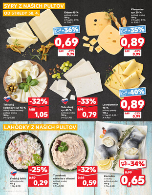 Leták Kaufland
		  platný do 6.5.2025 - strana 18