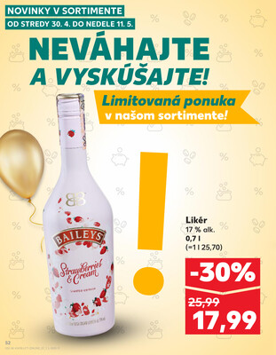 Leták Kaufland
		  platný do 6.5.2025 - strana 52