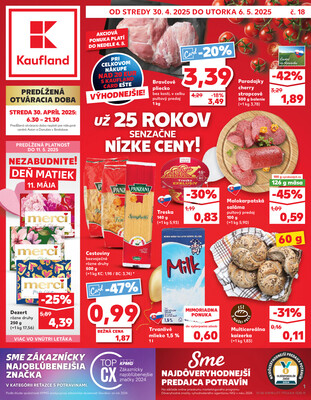Letáky Kaufland