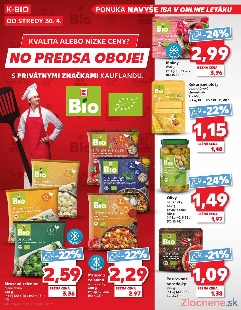 Leták Kaufland - Kaufland 30.4. - 6.5. - Kaufland Poprad - Moyzesova - strana 40