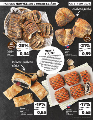 Kaufland 30.4. - 6.5. - Kaufland Poprad - Moyzesova