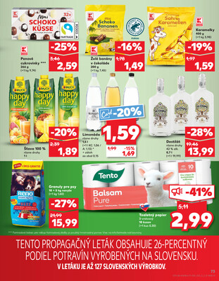 Leták Kaufland
		  platný do 6.5.2025 - strana 73
