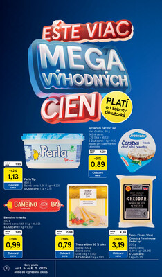Tesco supermarkety od 30.4. do 6.5.2025