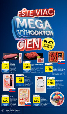 Tesco supermarkety od 30.4. do 6.5.2025