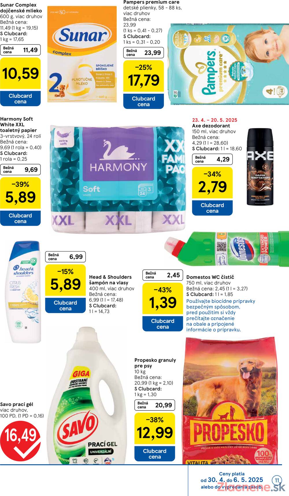 Leták Tesco - Tesco malé hypermarkety od 30.4. do 6.5.2025 - strana 11 Leták Tesco - Tesco malé hypermarkety od 30.4. do 6.5.2025 - strana 11