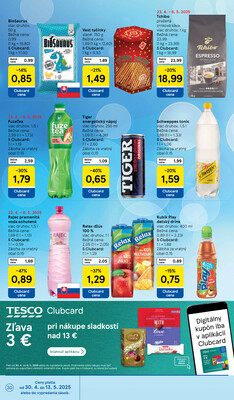 Leták Tesco
		  platný do 6.5.2025 - strana 30