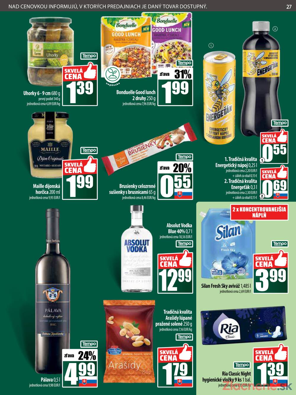 Leták COOP Jednota Slovensko - COOP do 7.5. - strana 27