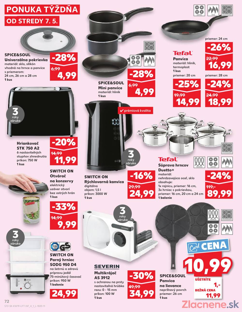 Leták Kaufland - Kaufland 7.5. - 14.5. - Kaufland Spišská Nová Ves - strana 72