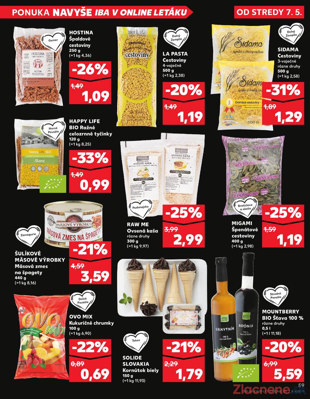 Leták Kaufland - Kaufland 7.5. - 14.5. - Kaufland Rimavská Sobota - strana 59