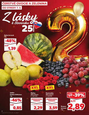 Kaufland 7.5. - 14.5. - Kaufland Rimavská Sobota