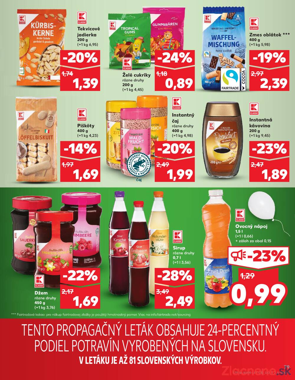 Leták Kaufland - Kaufland 7.5. - 14.5. - Kaufland Púchov - strana 79