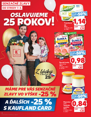 Kaufland 7.5. - 14.5. - Kaufland Dunajská Streda