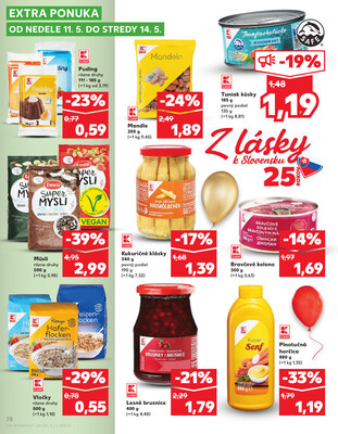 Kaufland 7.5. - 14.5. - Kaufland Dunajská Streda